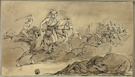 Cavalerie partant au combat
