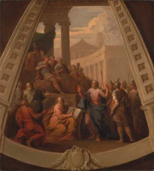 Saint Paul devant Agrippa