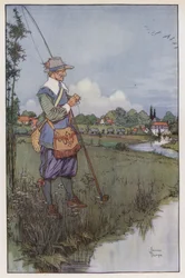 Illustration pour The Compleat Angler par Izaak Walton