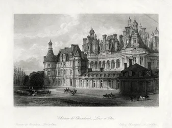 Château de Chambord, Loir-et-Cher, France, 1875