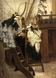 Embarquement sur le yacht