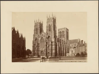 York Minster, façade ouest