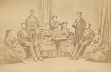 Carte-de-visite des Jubilee Singers