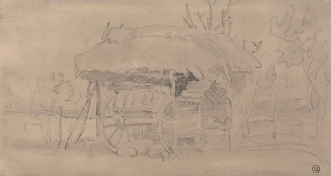 Une charrette de ferme