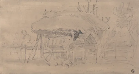 Un chariot de ferme