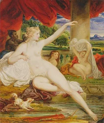 Diane au bain