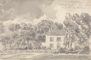 Maison parmi les arbres