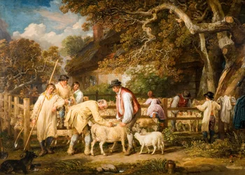 Salvage des moutons, 1828