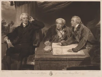 Sir Francis et John Baring et Charles Wall