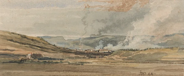 Vue près de Swansea, South Wales