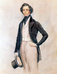 Portrait de Felix Mendelssohn Bartholdy