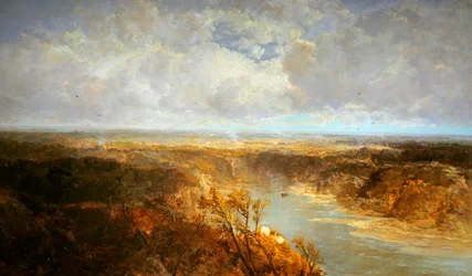Vue de la rivière Swale
