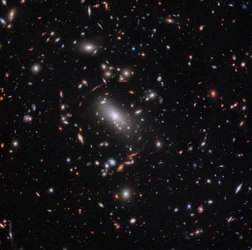 Amas de galaxies MACS J1423 (image NIRCam)