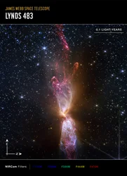 Lynds 483 (image NIRCam Compass)
