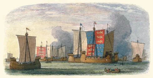 Bataille de Sluys, 24 juin 1340, 1864