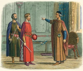Edward menace le maréchal