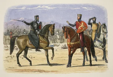 Richard et le maître de Saint-Jean, Joppa, 23 juillet 1191, d