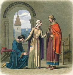 Richard pardonne à son frère Jean, 12e siècle 1864