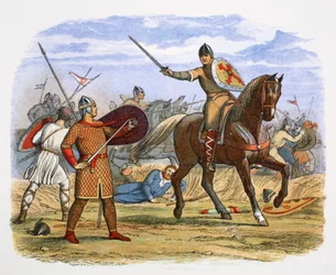 Robert, duc de Normandie, capturé à la bataille de Tinchebraye, Normandie, 1106, 1864