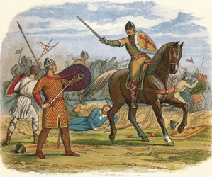 Robert fait prisonnier par le clerc Baudri, 1106