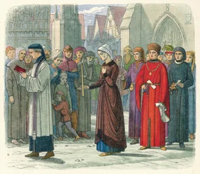 La Duchesse de Gloucester fait pénitence, 1441, 1864