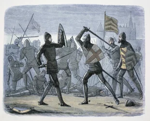Le siège de Calais, France, 1346-1347