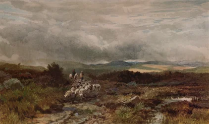 Route de montagne, Capel Curig, nord du Pays de Galles
