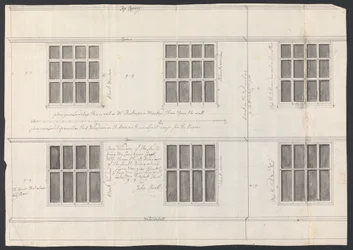 Cobham Hall, Kent : conception pour fenêtres