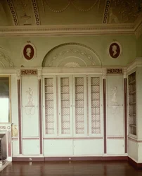 Heveningham Hall, Suffolk : bibliothèque, 1778-80