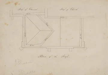 [Un de] cinq dessins pour une église