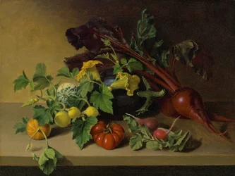 Nature morte avec légumes, 1826