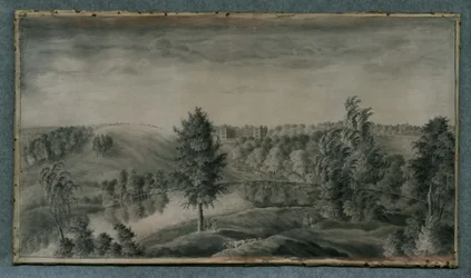Vue de Temple Newsam House, depuis l