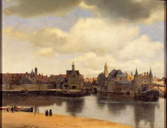 Vue de la ville de Delft