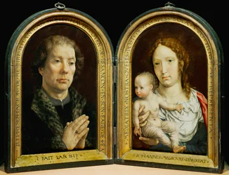 Diptyque de Carondelet. À gauche : Jean Carondelet ...