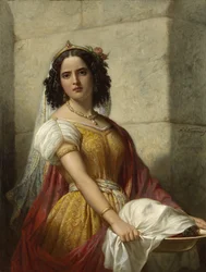 Salomé avec la tête de Jean-Baptiste, vers 1861 (huile sur toile)
