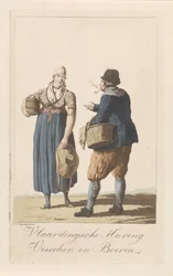 Types de pêcheurs de Vlaardingen