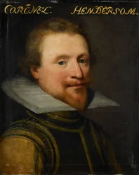 Portrait de Sir Robert Henderson of Tunnegask, vers 1609-1633 (huile sur panneau)