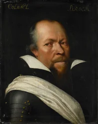 Portrait de Sir William Brog, vers 1609-1733 (huile sur panneau)