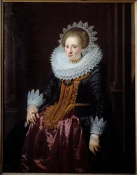 Portrait de femme anciennement connu comme Portrait de Madame Vrydags Van Vollenhoven