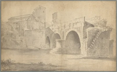 Vue du Ponte Rotto, Rome