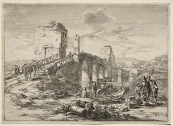 Le pont Molle sur le Tibre
