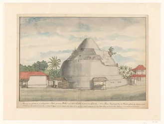 Stupa de Kalyani à Ceylan
