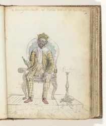 Le roi de Kandy, Sri Rajadi Raja Sinha