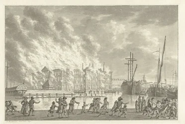 Incendie au 