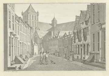 Ruine de la maison de Lucas van Steveninck à Middelburg, 1787
