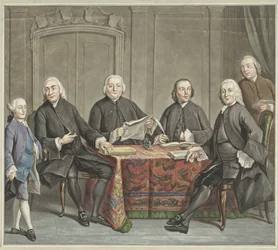 Portrait de régents, 1789