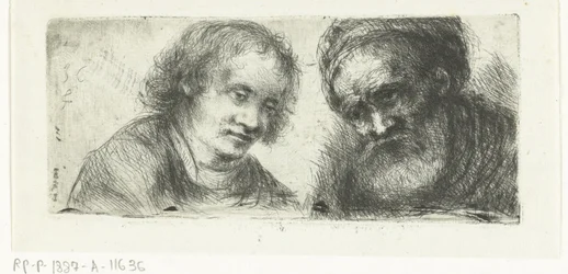 Jeune et vieil homme