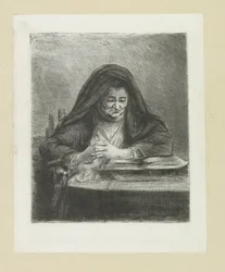 Femme lisant