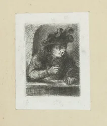 Homme près d
