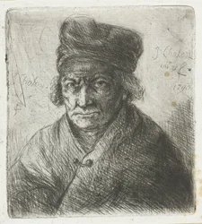 Homme avec bonnet